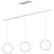 Marquee LED 0.63 inch White Linear Pendant Canopy System Ceiling Light